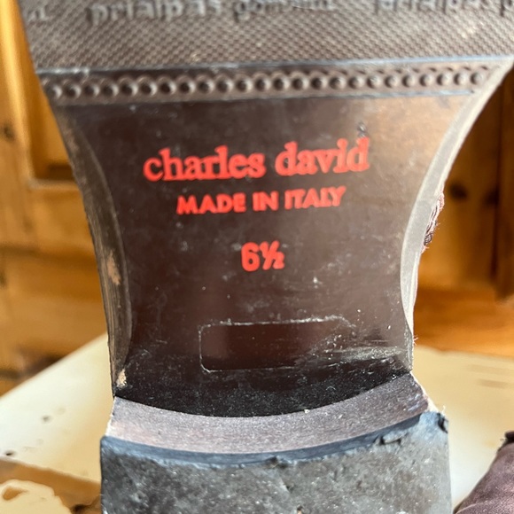Vintage Charles David rustic brown boots 👢 - Picture 3 of 7